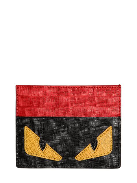 fendi black bag bugs monster eye card holder|Women's Designer Card Holders & Luxury Card Cases .